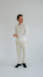 MILANO STRICK-POLO – WEISS