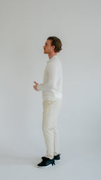 MILANO STRICK-POLO – WEISS