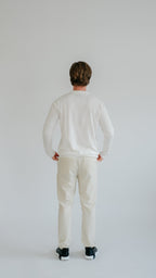 MILANO STRICK-POLO – WEISS