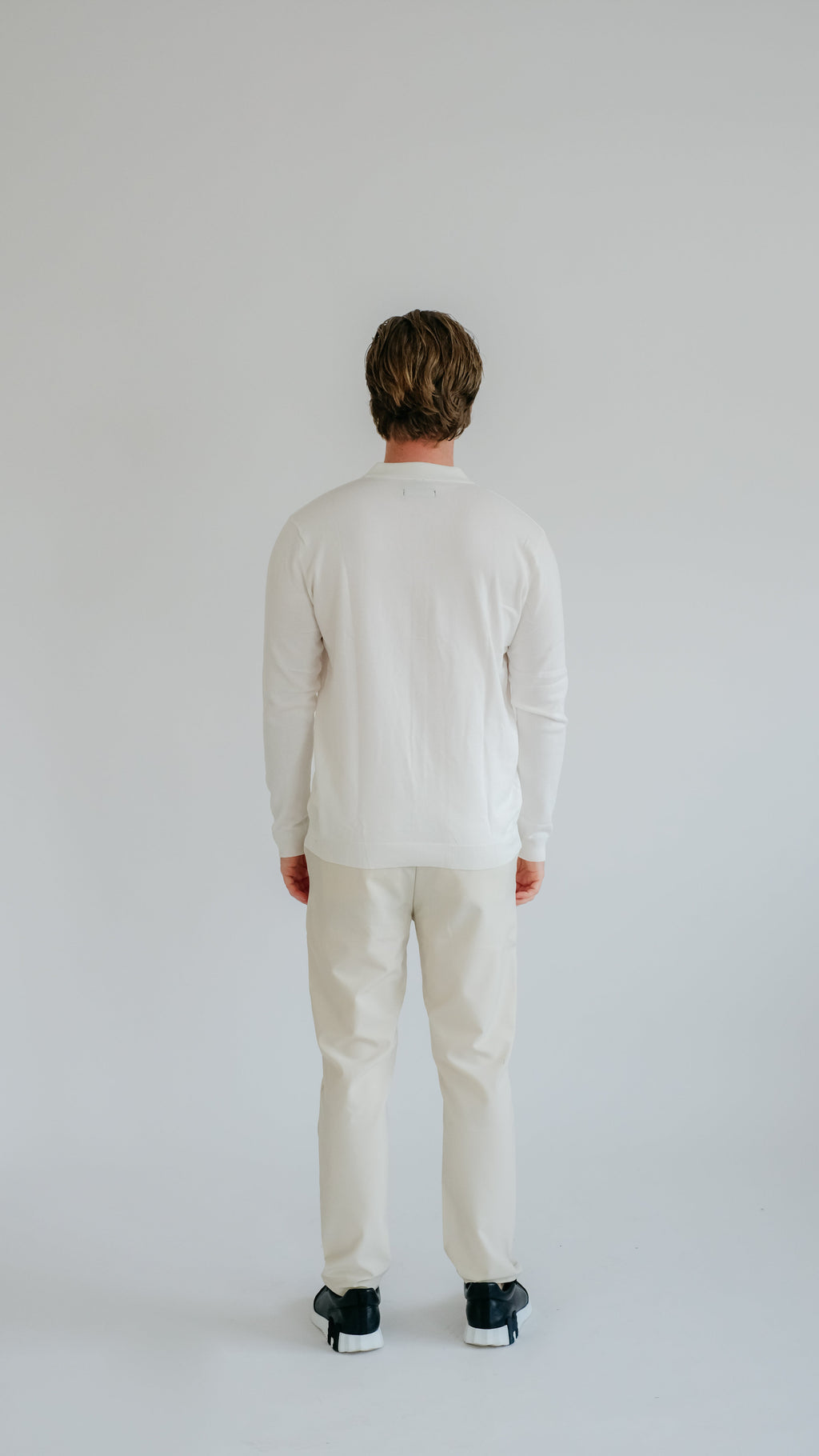 MILANO STRICK-POLO – WEISS