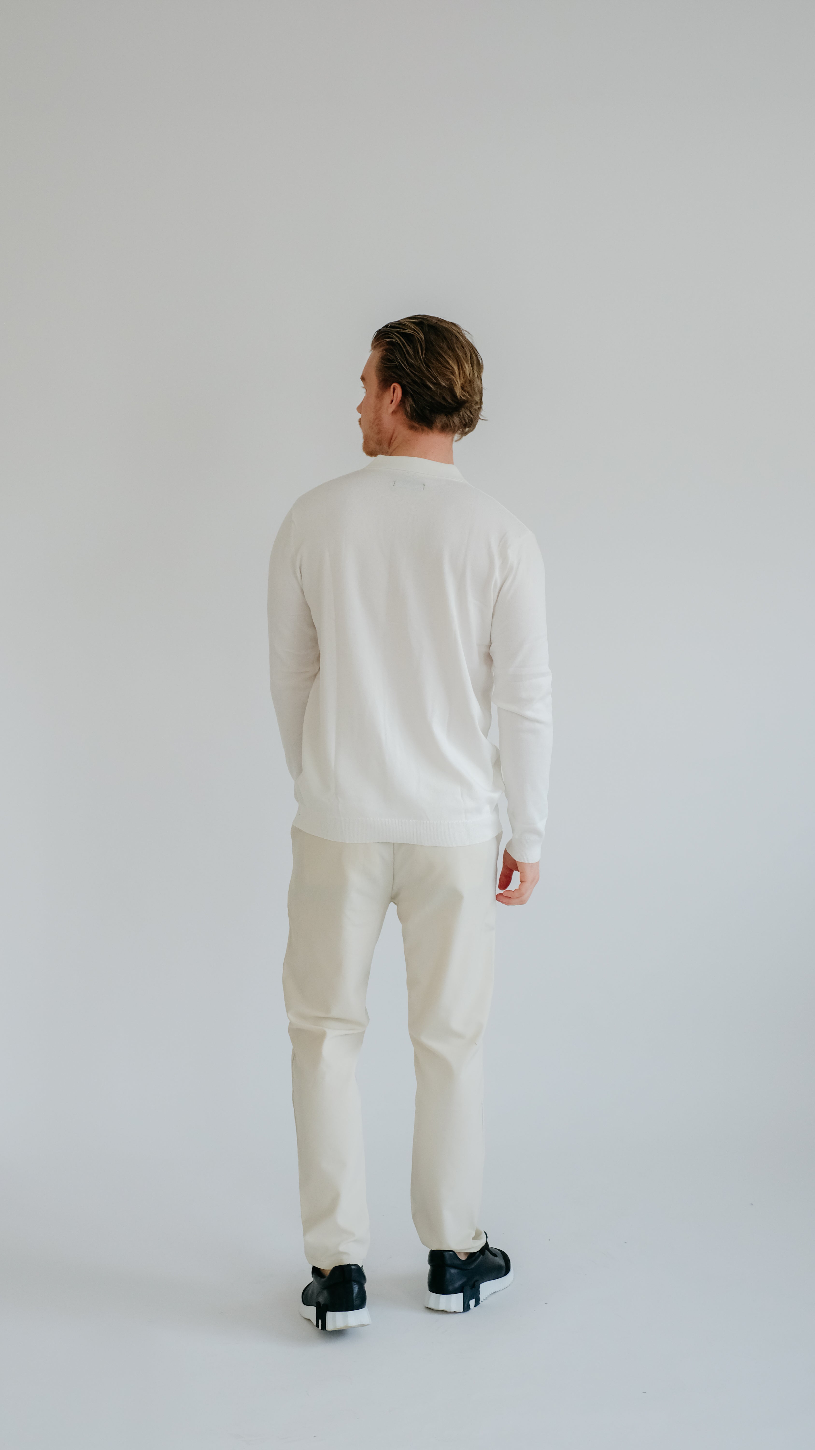 MILANO STRICK-POLO – WEISS