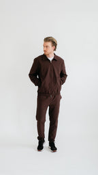 IMPERIAL MILANO ZIP-SET – BRAUN