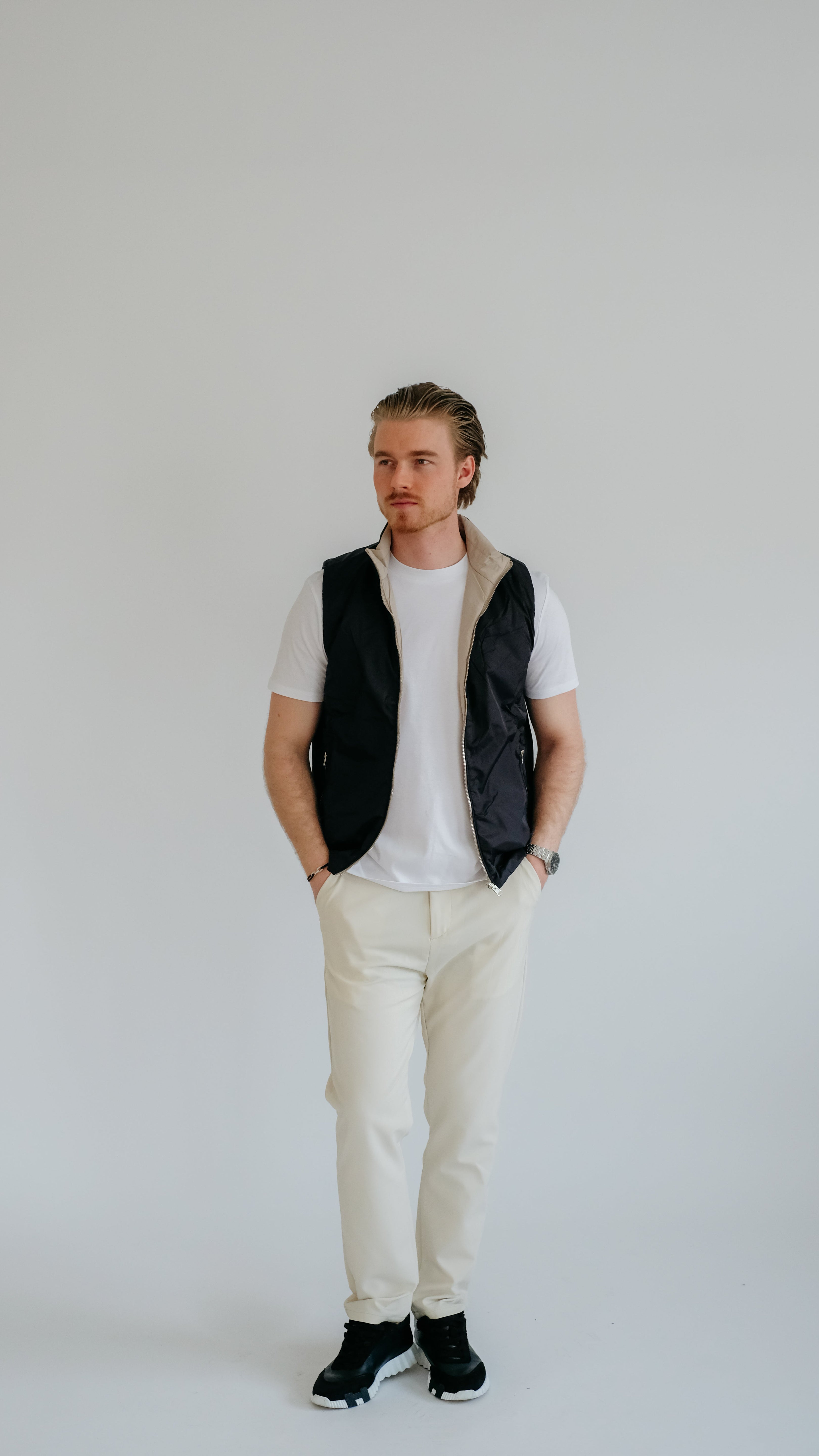 MILANO WENDBARES PRIME-GILET – SCHWARZ