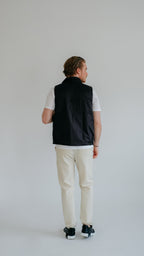 MILANO OMKEERBAAR PRIME VEST - ZWART