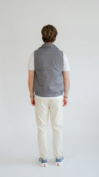 MILANO REVERSIBLE PRIME GILET - GRAY