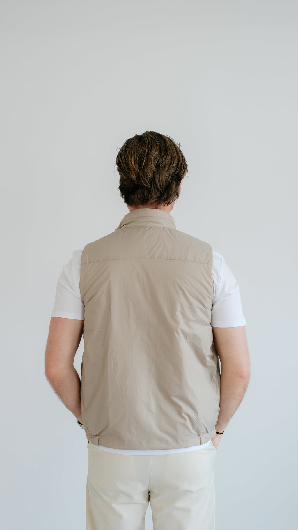 MILANO OMKEERBAAR PRIME VEST - ZWART