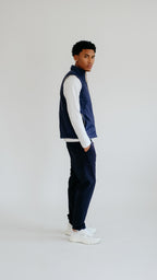 MILANO REVERSIBLE PRIME GILET - NAVY