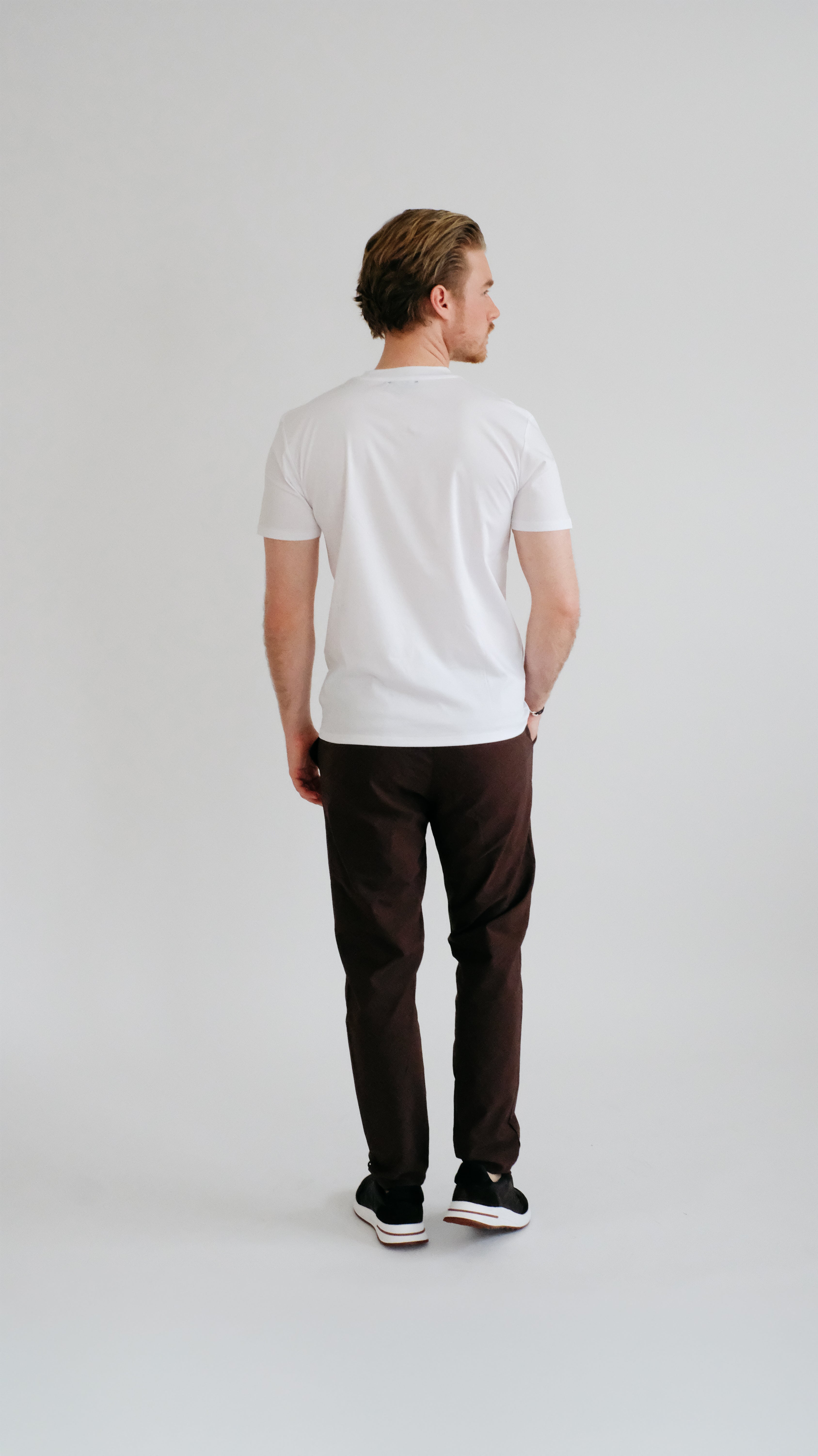 PURO SUPIMA MERCER TEE - WHITE