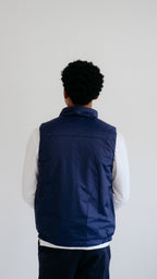 MILANO REVERSIBLE PRIME GILET - NAVY