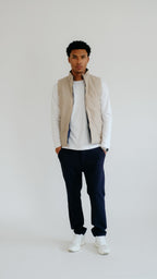 MILANO REVERSIBLE PRIME GILET - NAVY