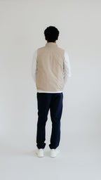 MILANO REVERSIBLE PRIME GILET - NAVY