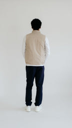 MILANO REVERSIBLE PRIME GILET - NAVY