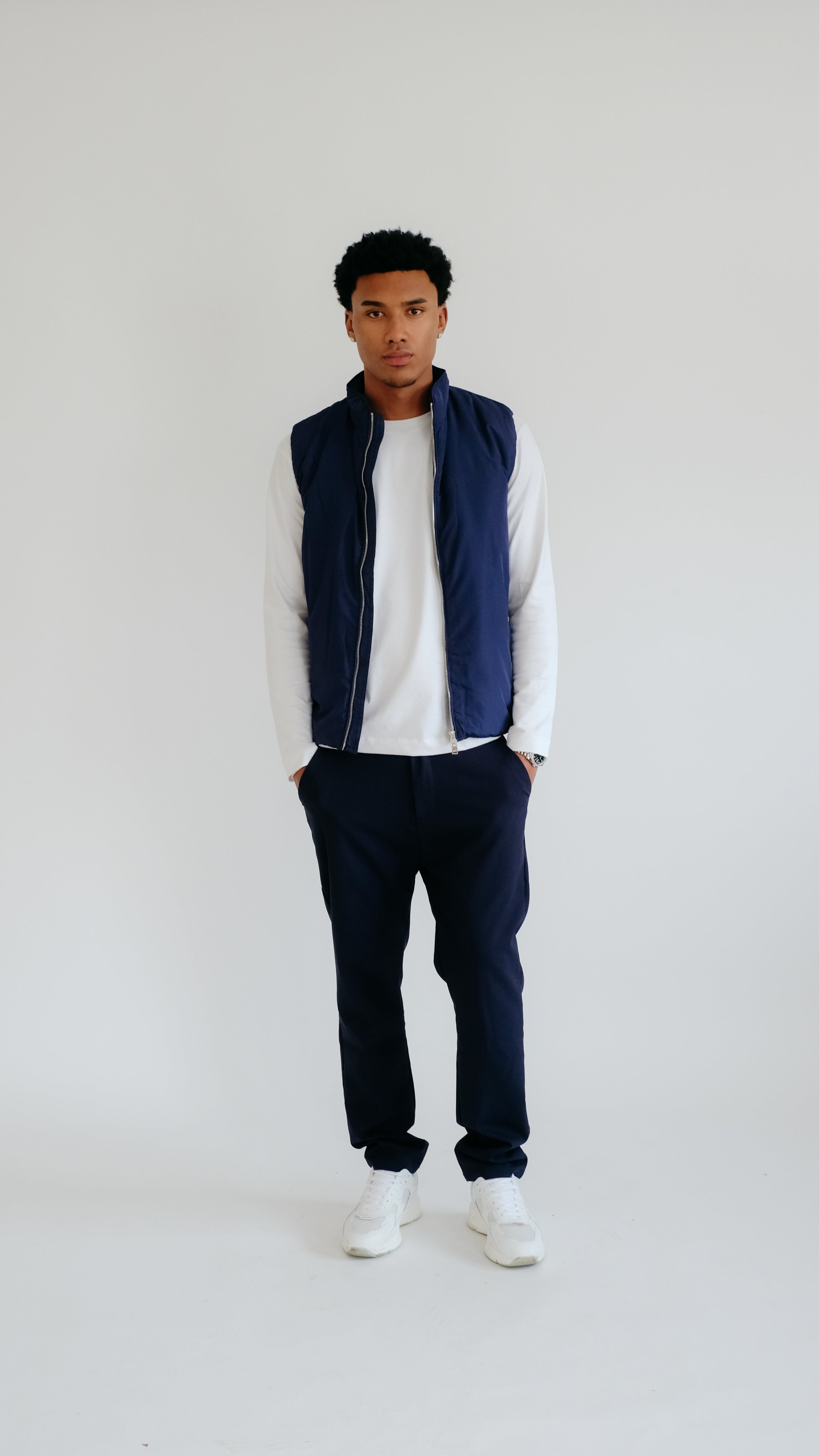 MILANO VEST - NAVY