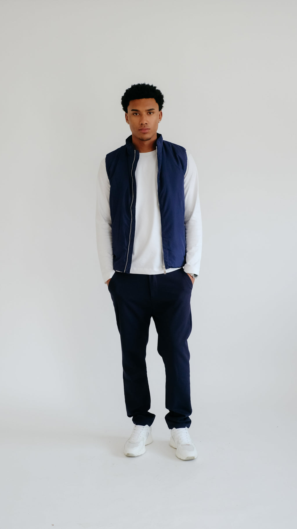 MILANO VEST - NAVY