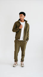 IMPERIAL MILANO ZIP-SET - GROEN