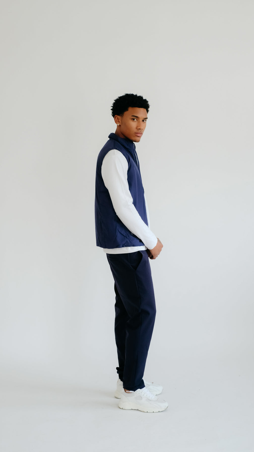 MILANO VEST - NAVY