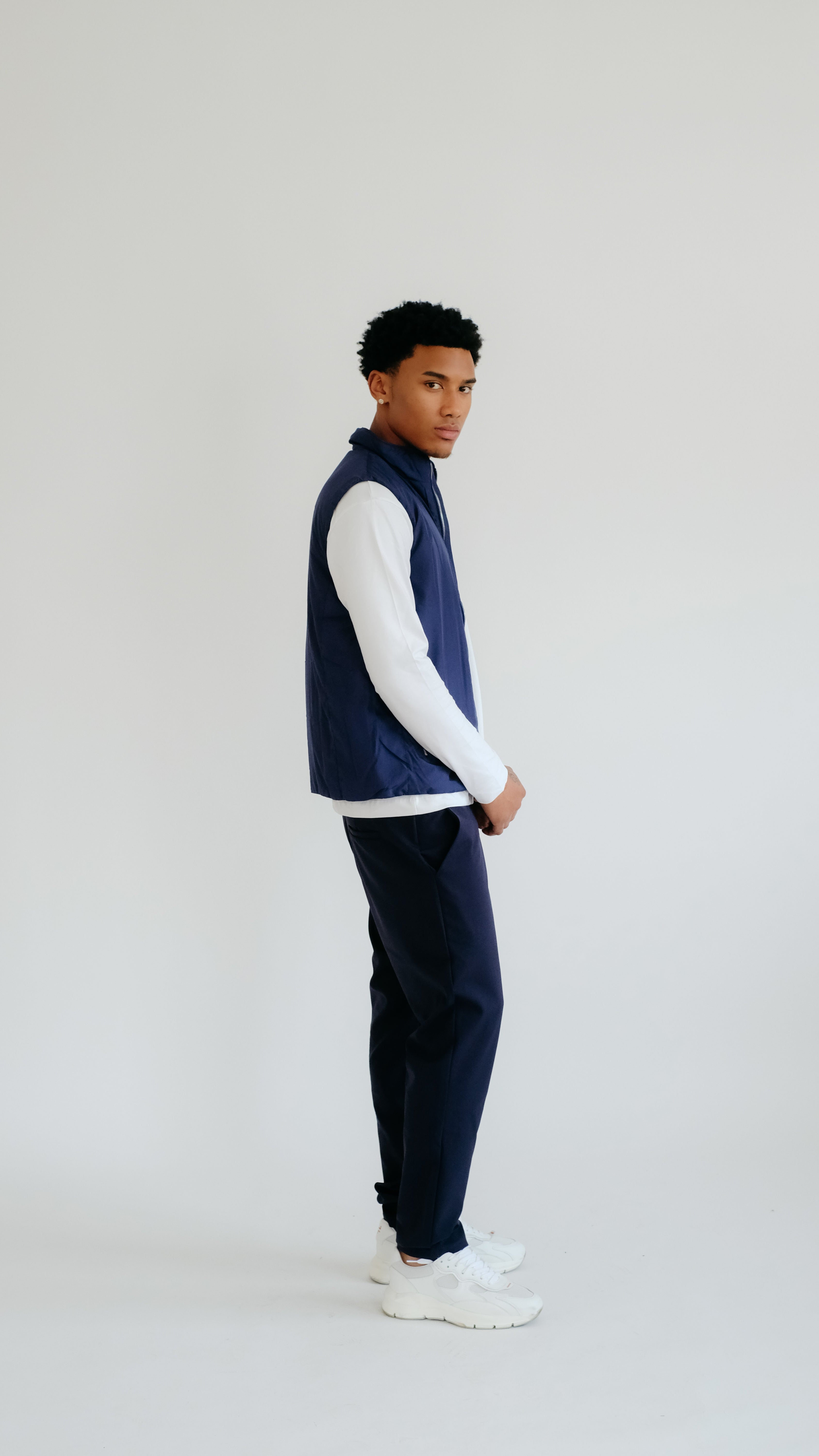 MILANO VEST - NAVY