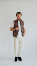 MILANO VEST - TAUPE