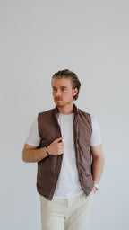 MILANO VEST - TAUPE