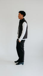 MILANO VEST - BLACK
