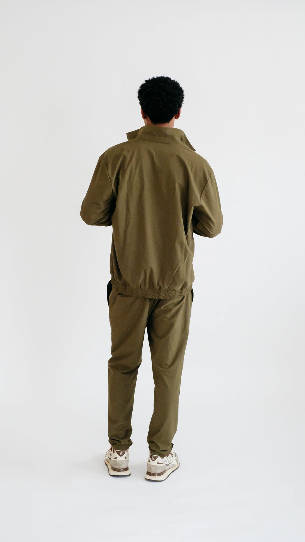 IMPERIAL MILANO ZIP-SET - GROEN