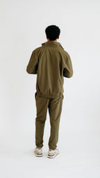 IMPERIAL MILANO ZIP-SET - GROEN