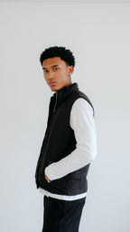 MILANO VEST - BLACK