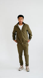 IMPERIAL MILANO ZIP-SET - GROEN