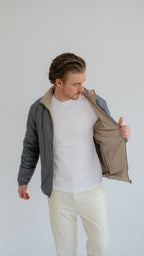 MILANO SIGNATURE WENDEJACKE – GRAU