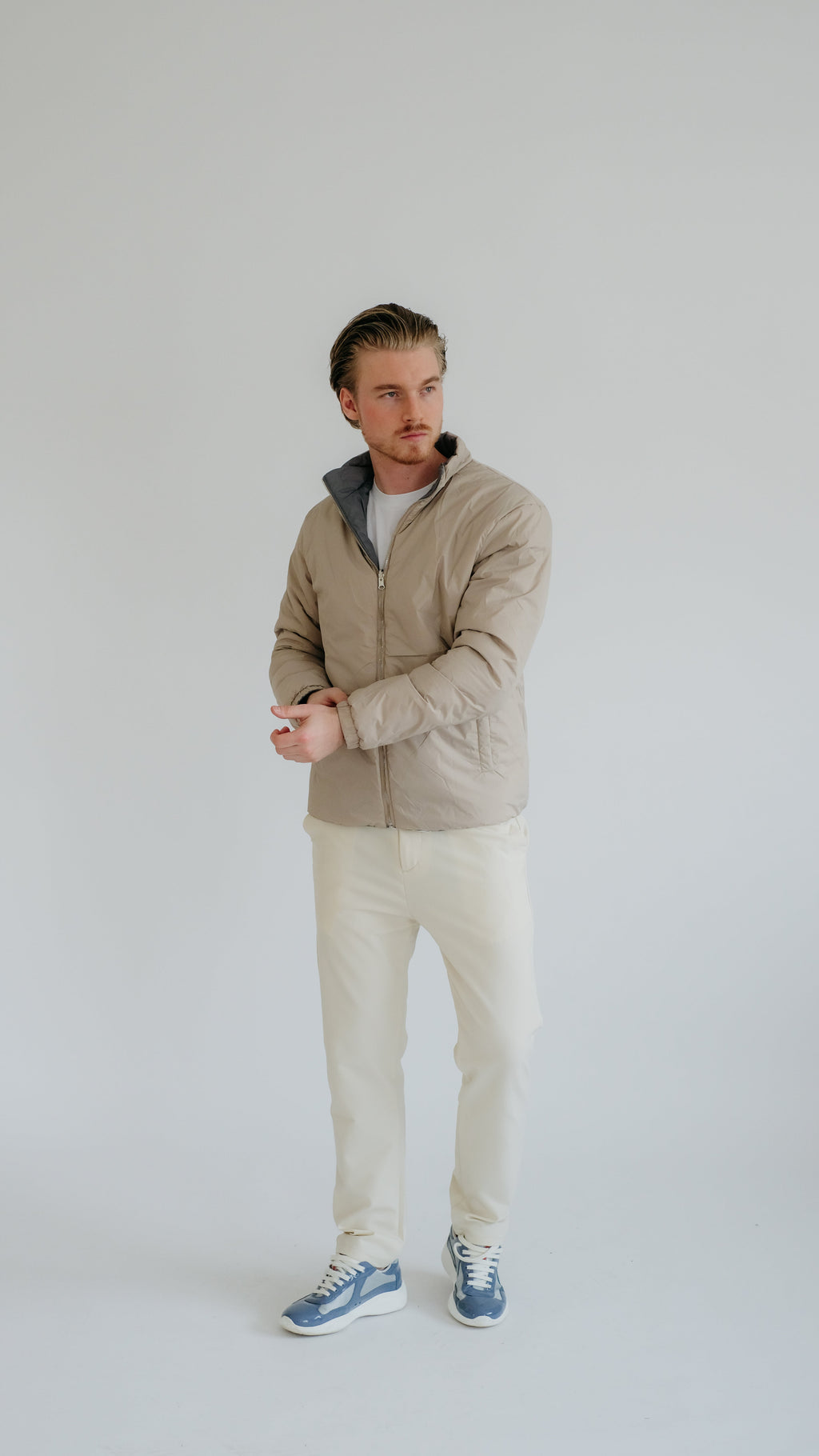 MILANO SIGNATURE WENDEJACKE – GRAU