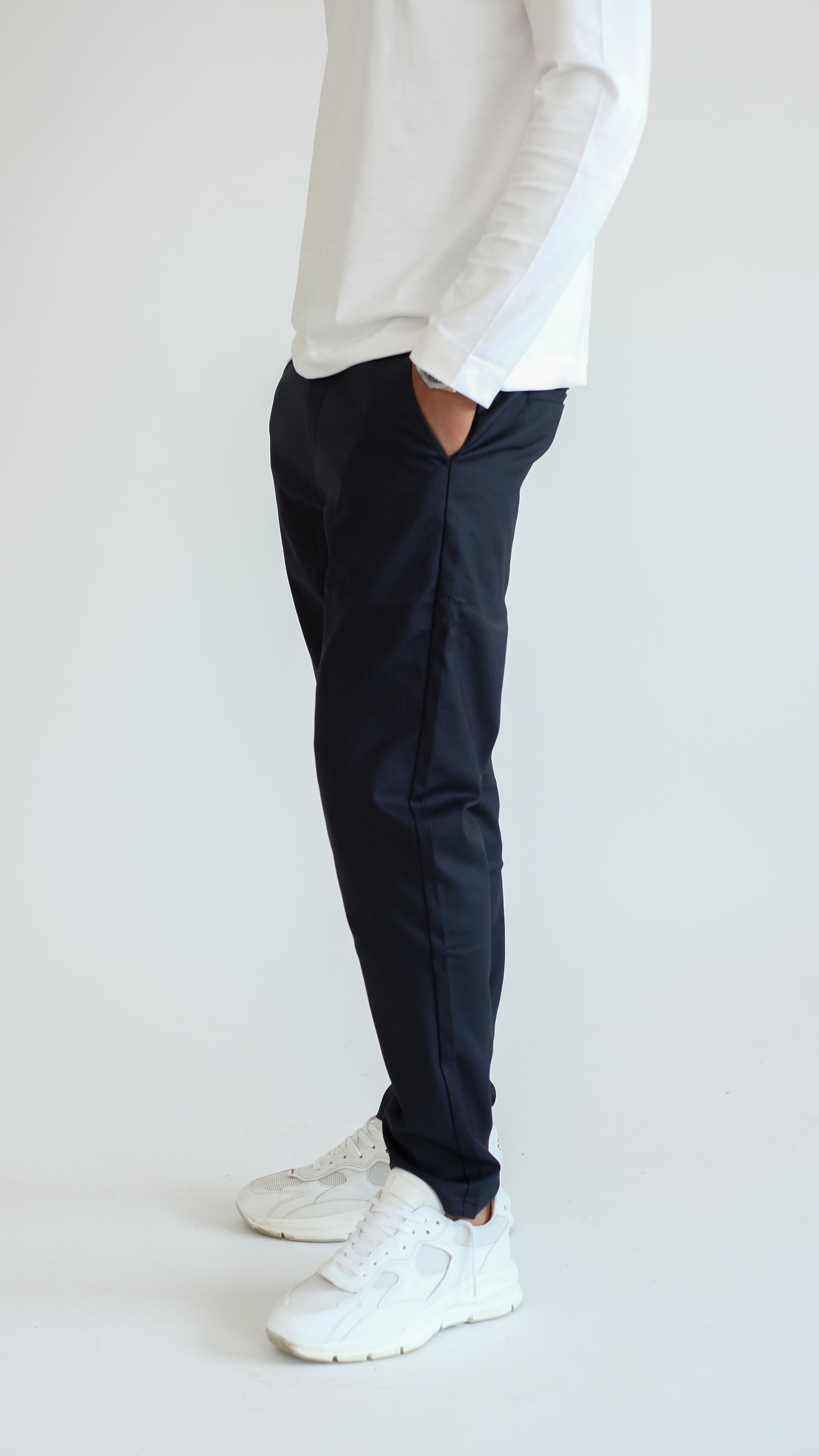 MILANO ATELIER TAILORED TROUSER - NAVY