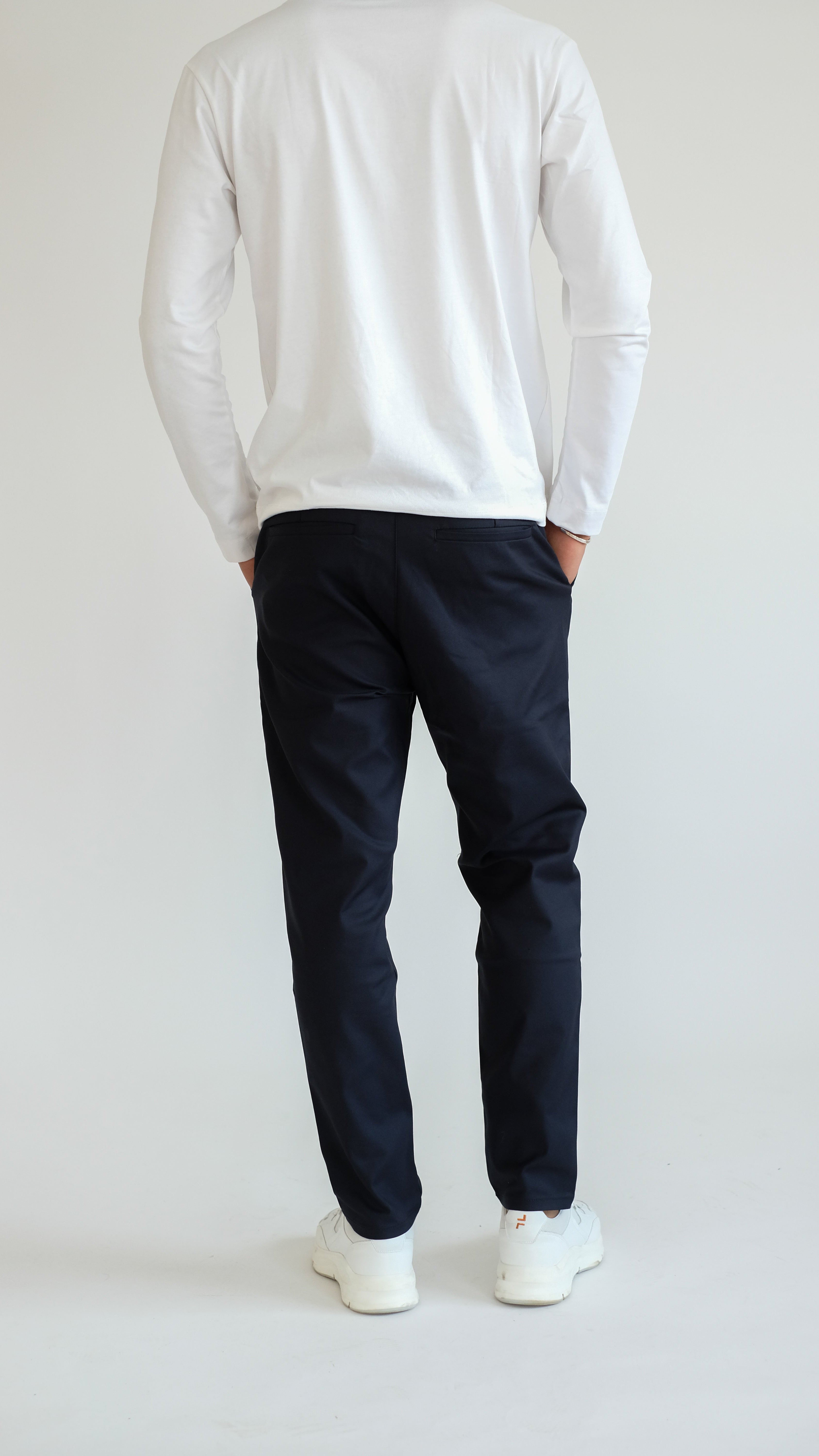 MILANO ATELIER TAILORED TROUSER - NAVY