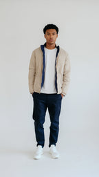 MILANO SIGNATURE WENDEJACKE – MARINEBLAU