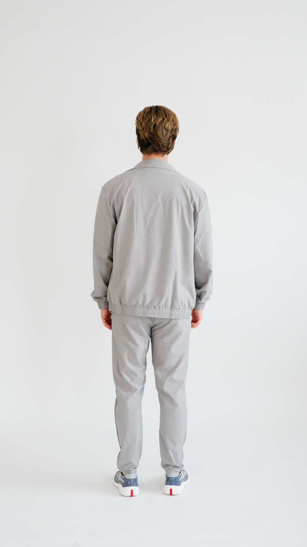 IMPERIAL MILANO ZIP SET - LIGHT GRAY