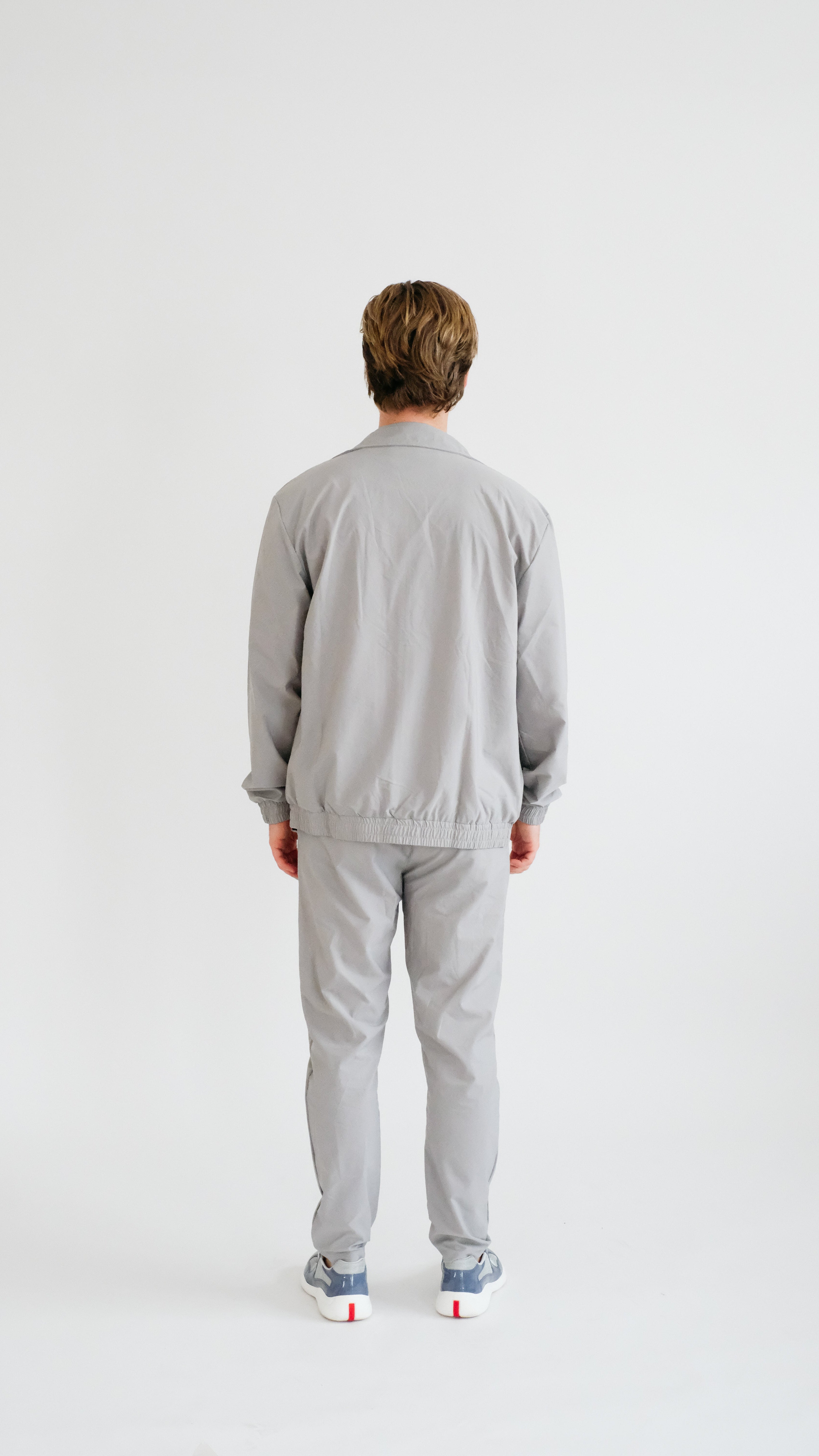 IMPERIAL MILANO ZIP SET - LIGHT GRAY