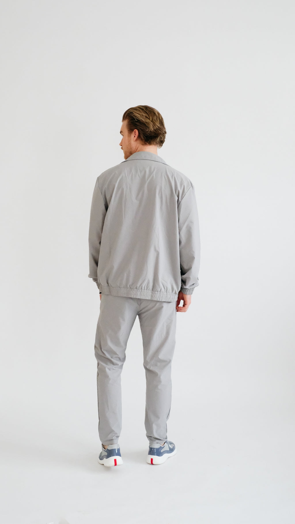 IMPERIAL MILANO ZIP SET - LIGHT GRAY