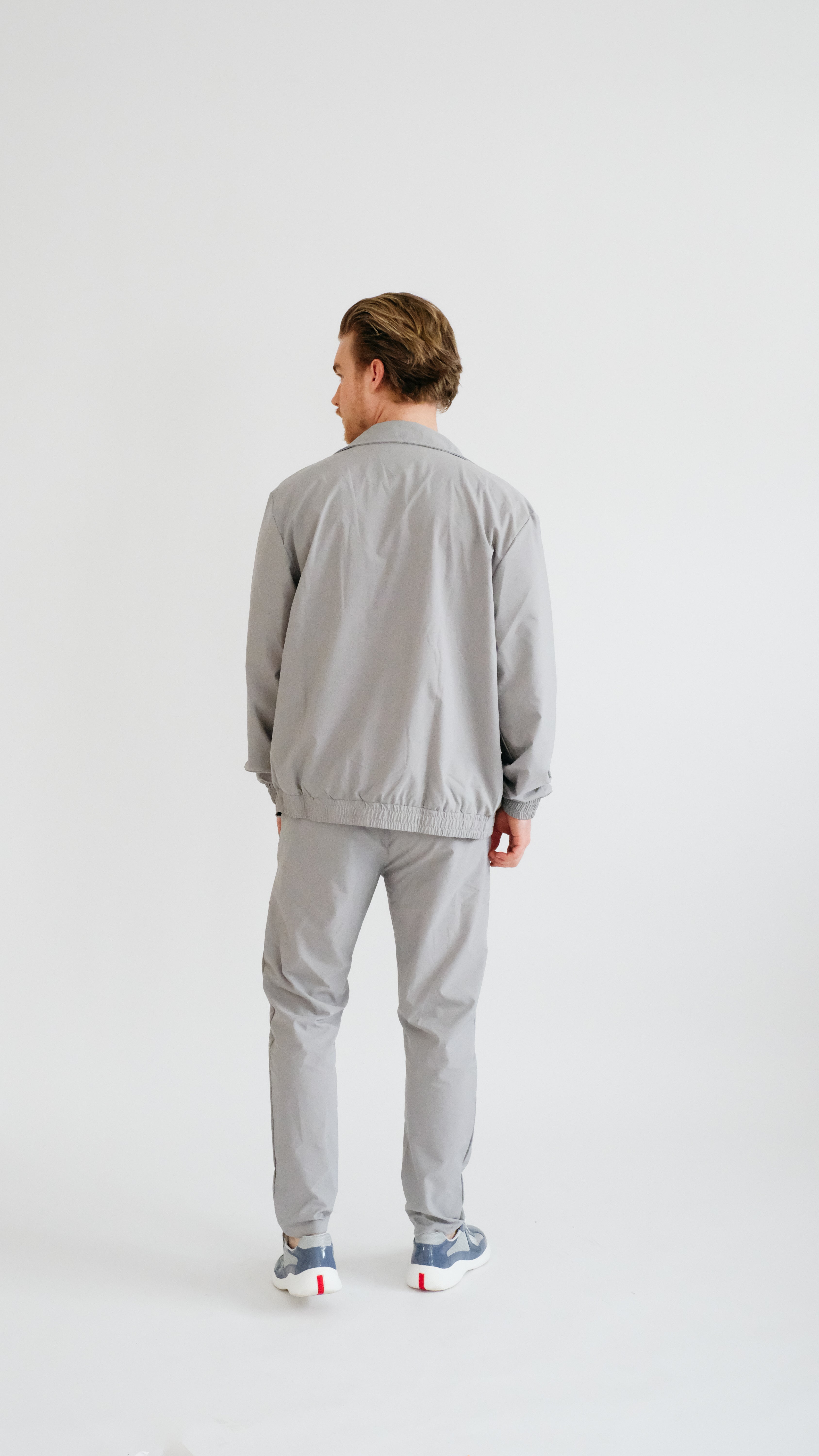 IMPERIAL MILANO ZIP SET - LIGHT GRAY