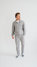 IMPERIAL MILANO ZIP SET - LIGHT GRAY