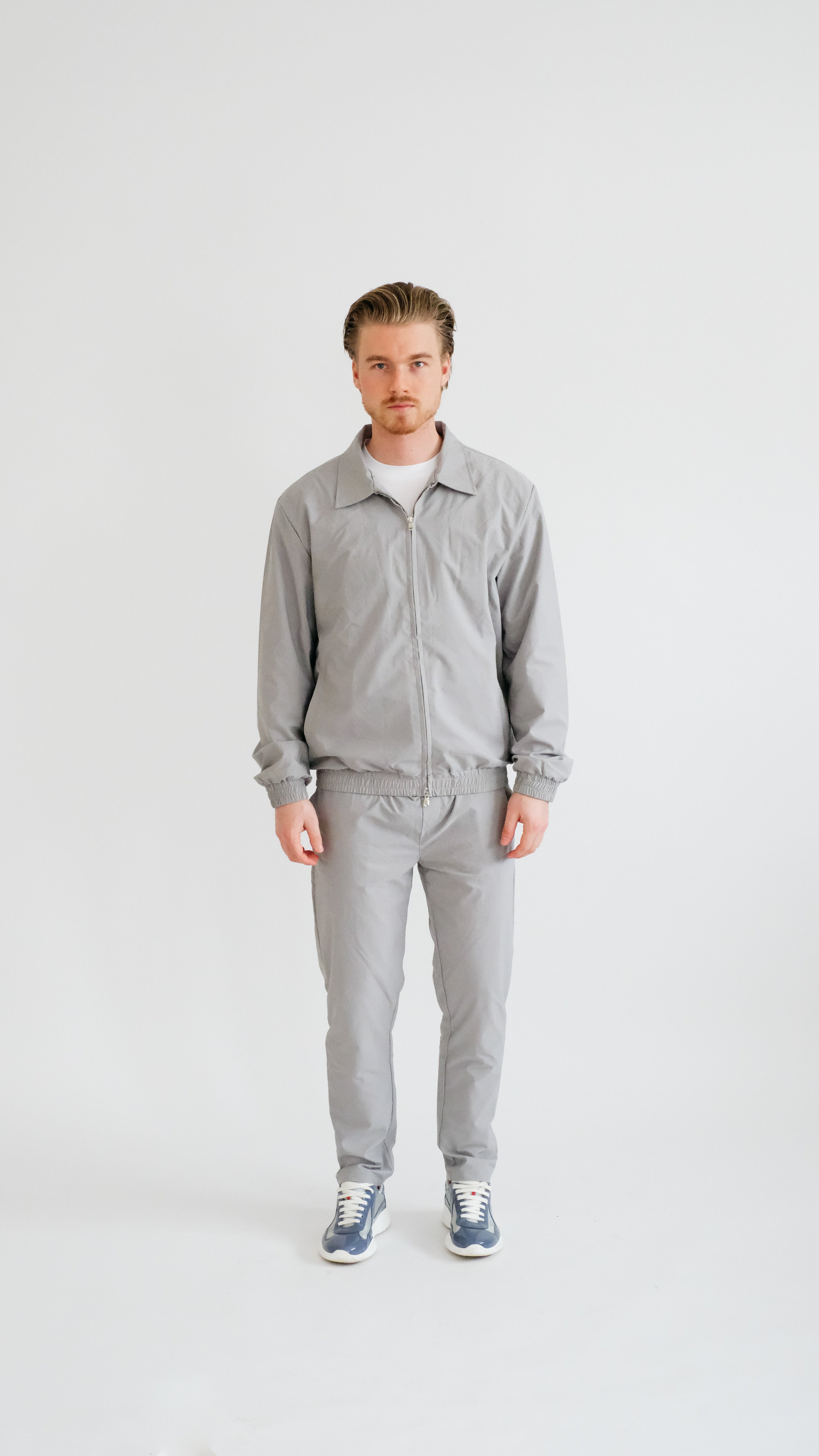 IMPERIAL MILANO ZIP SET - LIGHT GRAY