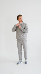 IMPERIAL MILANO ZIP SET - LIGHT GRAY