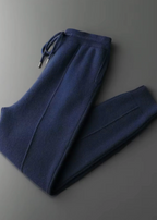 MILANO KASCHMIR-LOUNGE-SET – MARINEBLAU