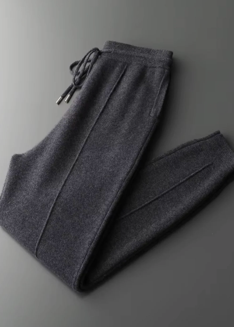 MILANO CASHMERE LOUNGE SET - GRAY