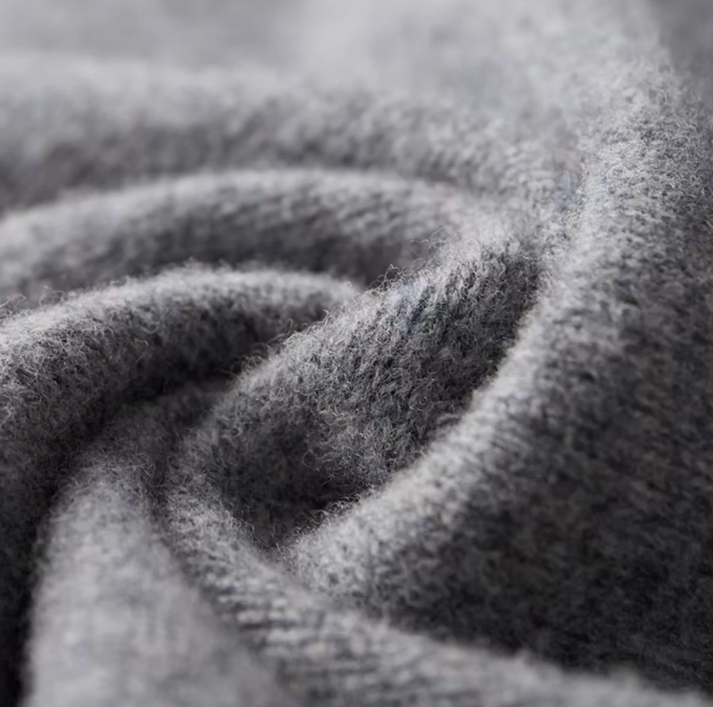 MILANO CASHMERE LOUNGE SET - GRAY