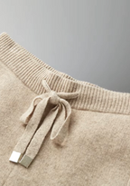 MILANO KNITTED CASHMERE SET - CHAMPAGNE