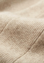 MILANO KNITTED CASHMERE SET - CHAMPAGNE