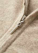 MILANO KNITTED CASHMERE SET - CHAMPAGNE