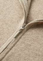 MILANO KNITTED CASHMERE SET - CHAMPAGNE