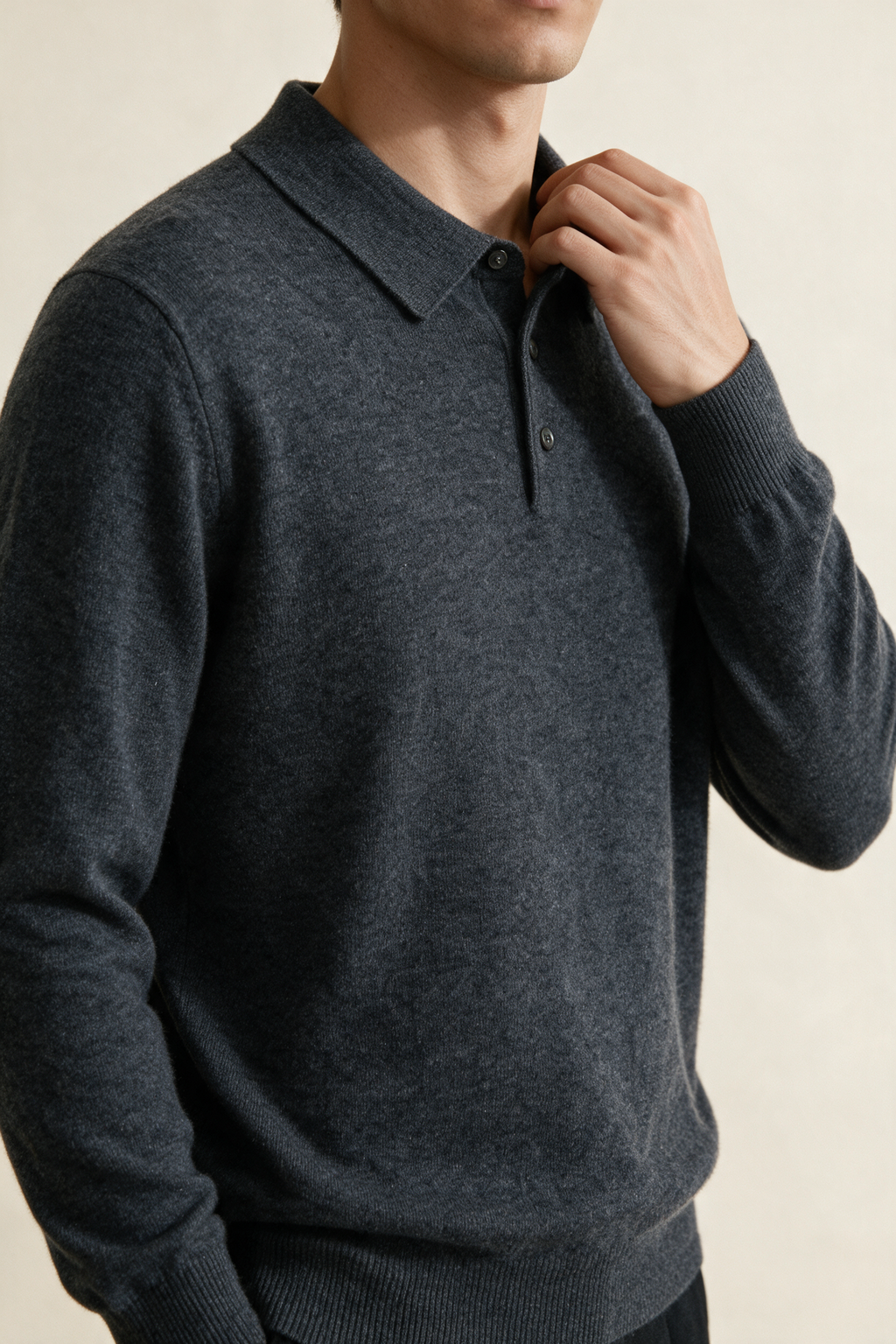 MILANO CASHMERE LIDO - ANTRACITE