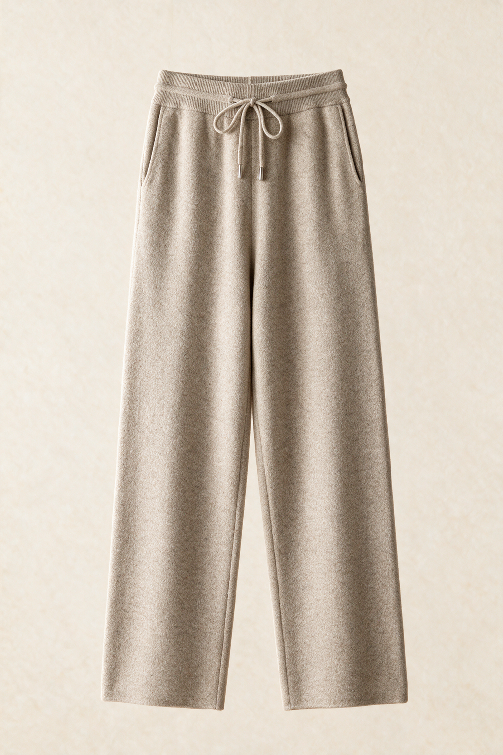MILANO CASHMERE LARGO JOGGER - SABBIA