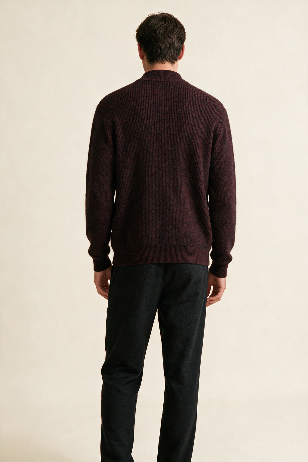 MILANO CASHMERE BELLAGIO - BURGUNDY
